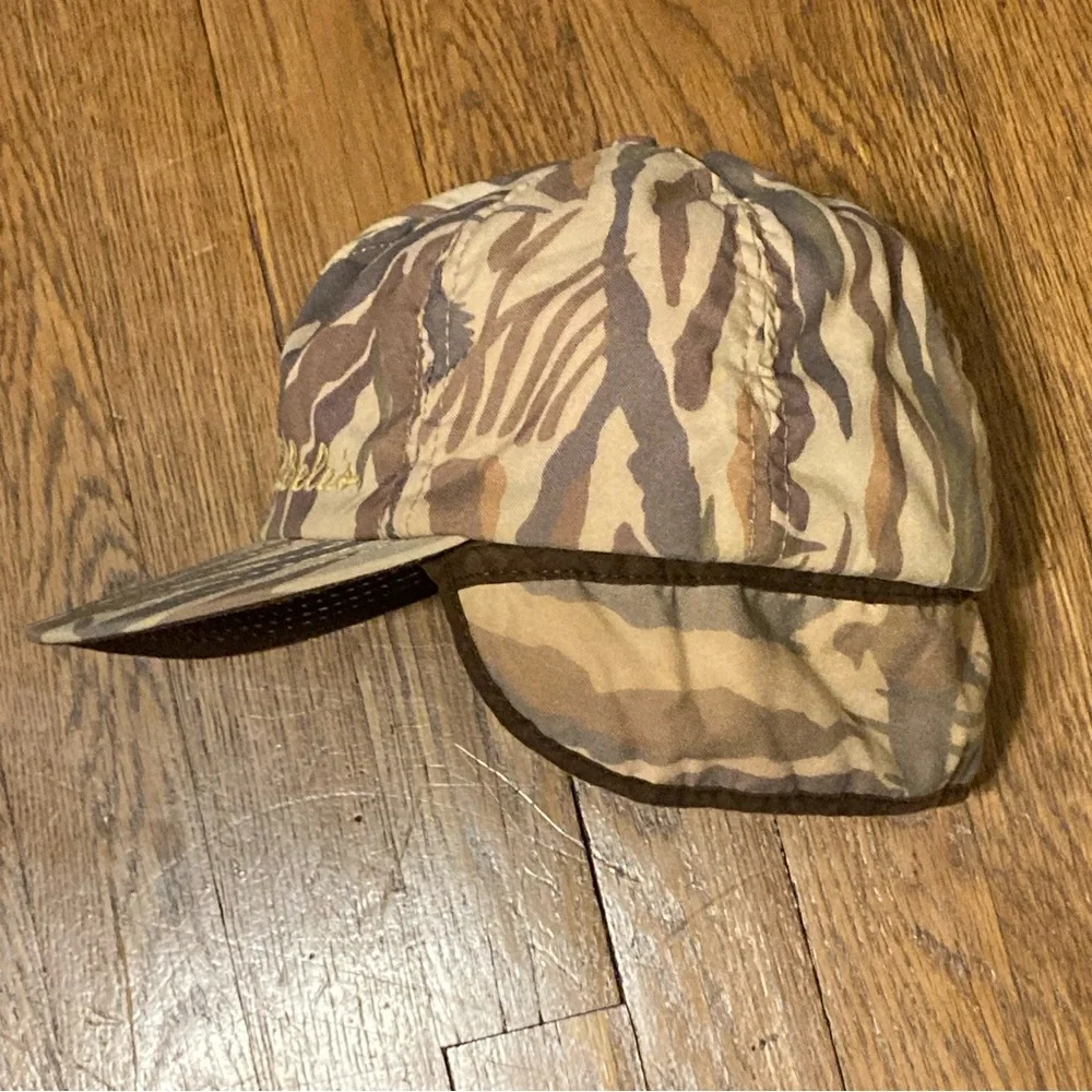 Vtg CABELA’S CAMO TRAPPER CAP